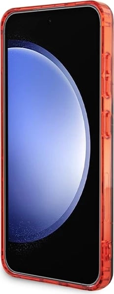 Mbështjellës Mercedes AMG Transparent Bicolor MagSafe për Samsung Galaxy S24, zi