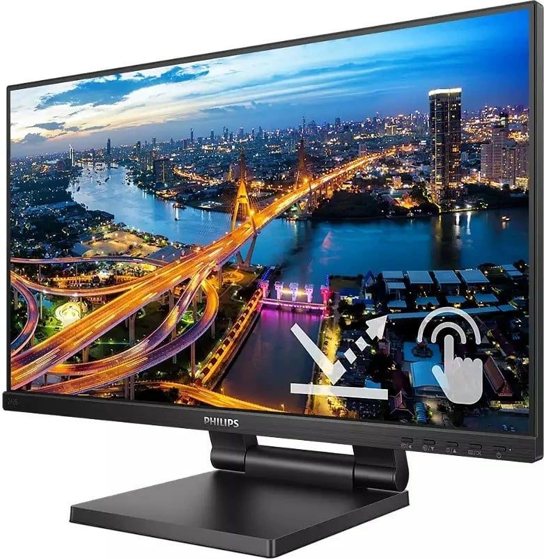 Monitor Philips 242B1TC, 23.8", IPS Touch, Full HD, i zi