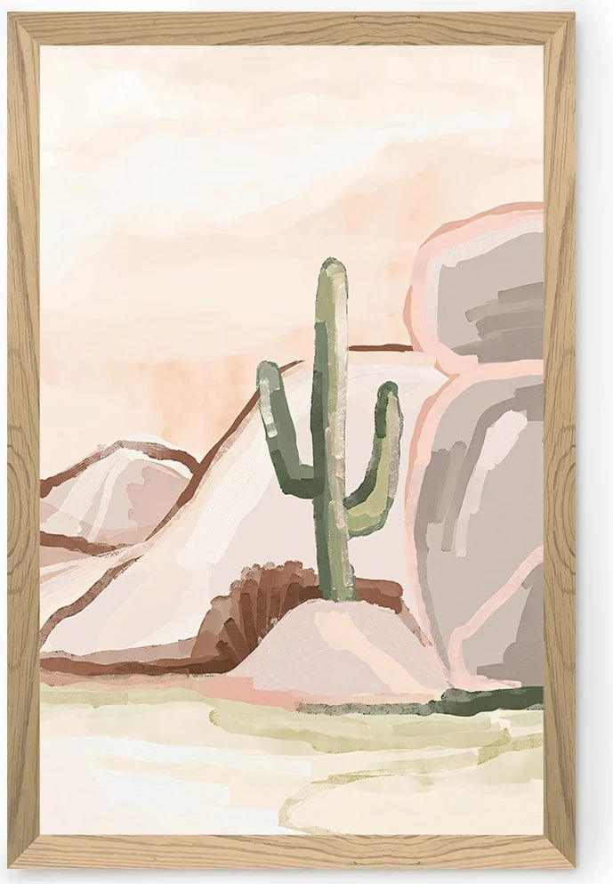 Pikturë dekorative Wallity, shumëngjyrëshe, Tekhammdf133, 33x48cm