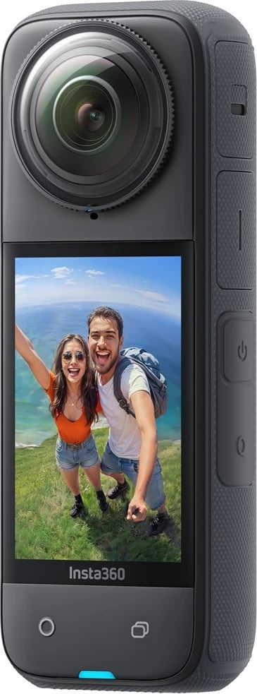 Kamerë aksioni Insta360 X4, 72 MP, 8K Ultra HD, Wi-Fi, E zezë