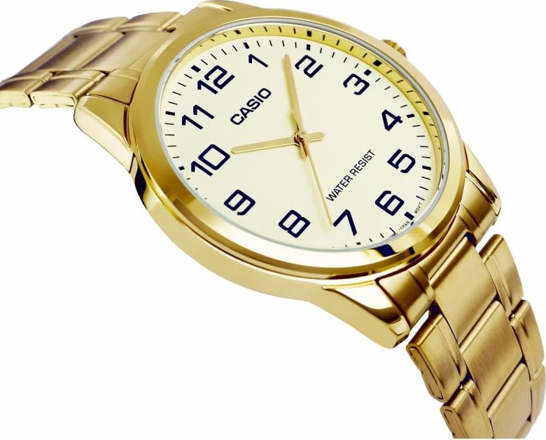 Orë dore për meshkuj Casio, e artë