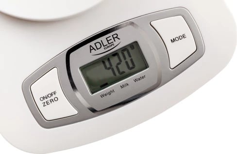 Peshore kuzhine me tas, Adler AD 3137, 5 kg/1 g, tas 1.5 L, e bardhë