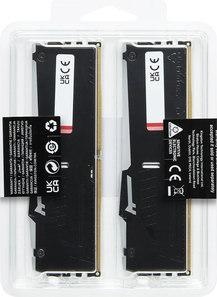 RAM Memorie Kingston Technology FURY RGB, 64GB DDR5, CL36 (2x32GB) RAM Memorie Kingston Technology FURY RGB, 64GB DDR5, CL36 (2x32GB)