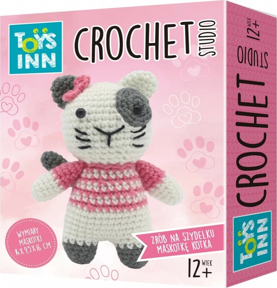 Set thurje me grep, Stnux, STN9636, maskotë mace DIY 12+, shumëngjyrëshe