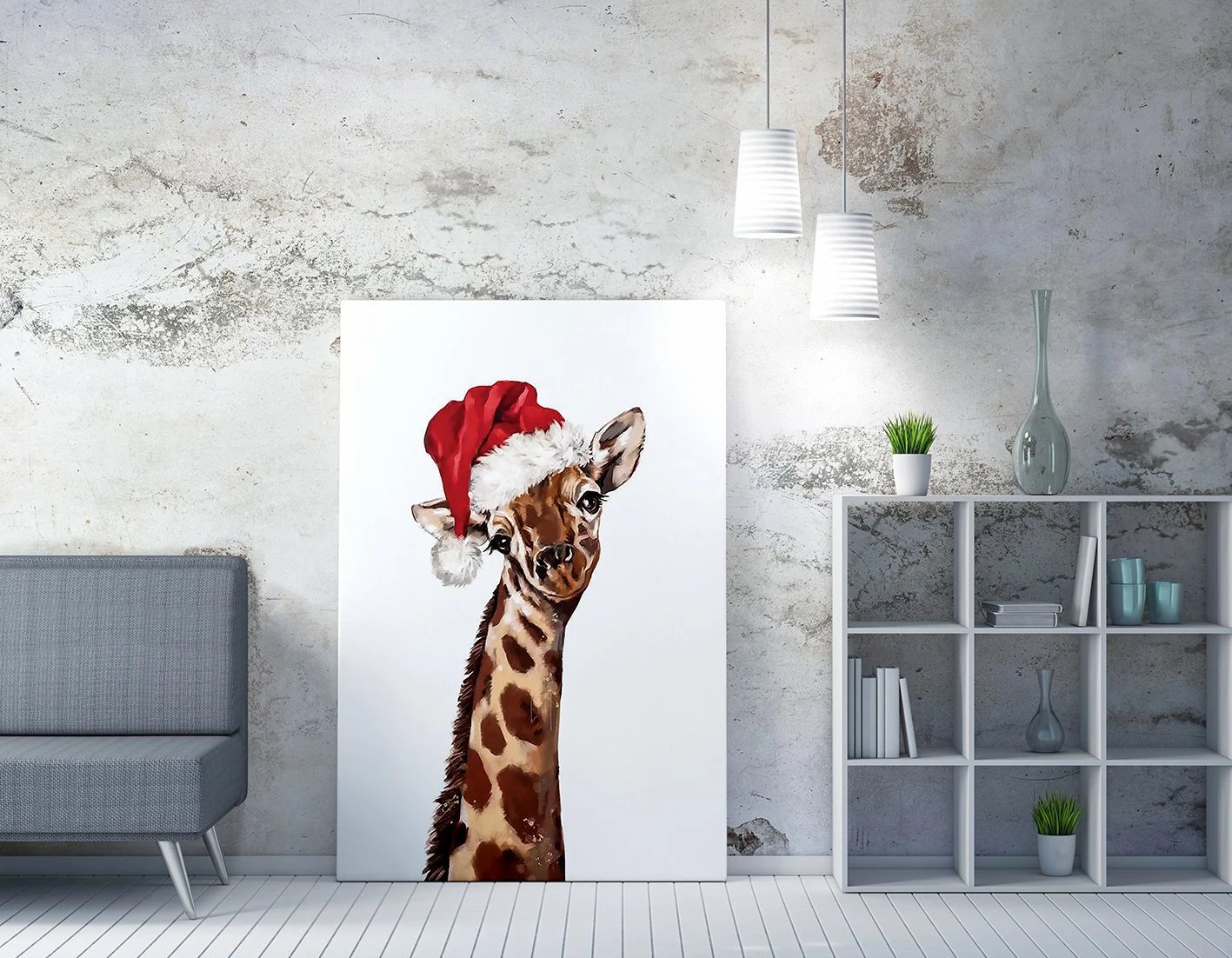 Pikturë dekorative në kanavacë, Wallity, WY264, shumëngjyrëshe, 50x70cm