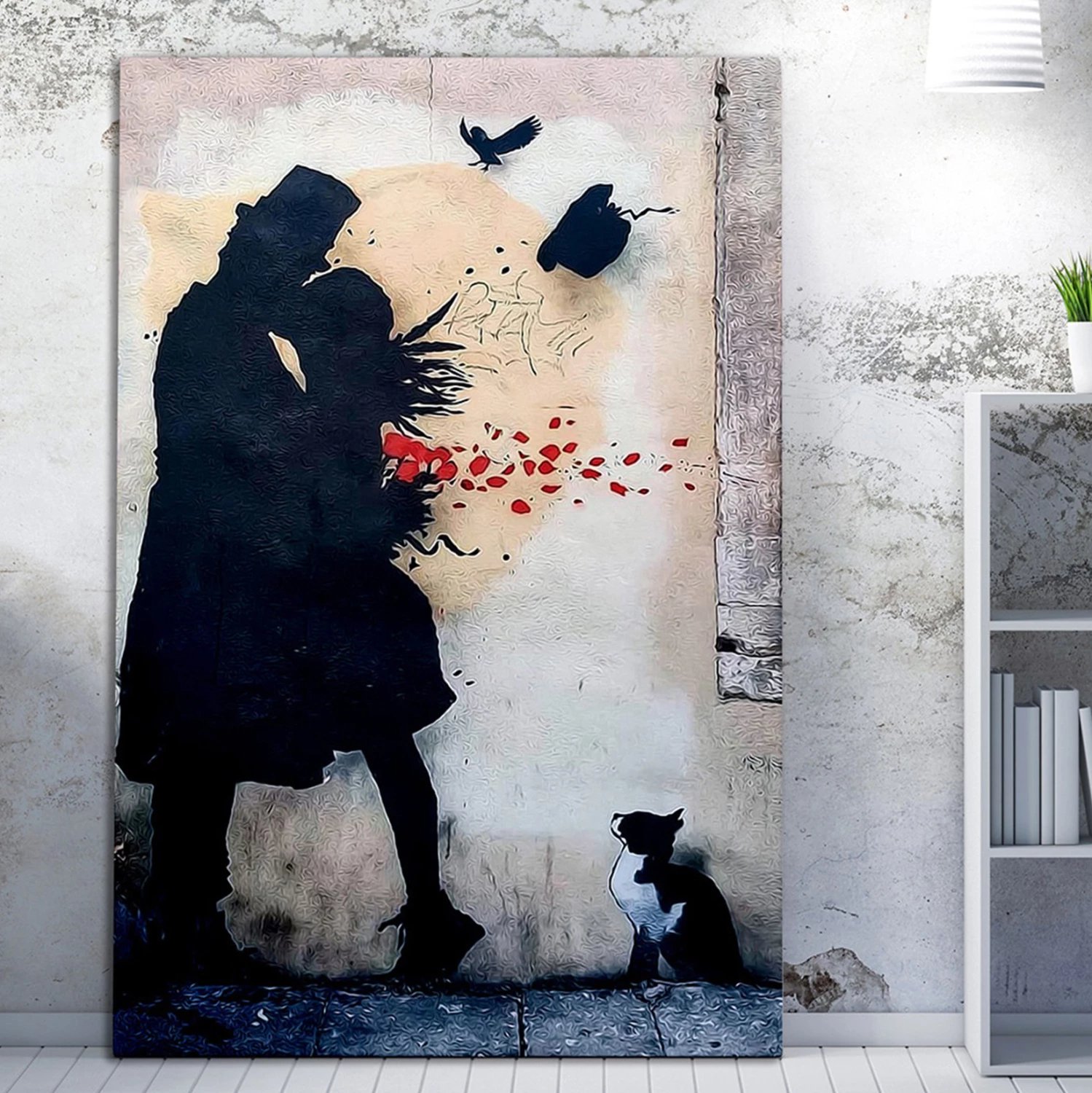 Pikturë muri GOBI, kanavacë e printuar, 50x3x70cm