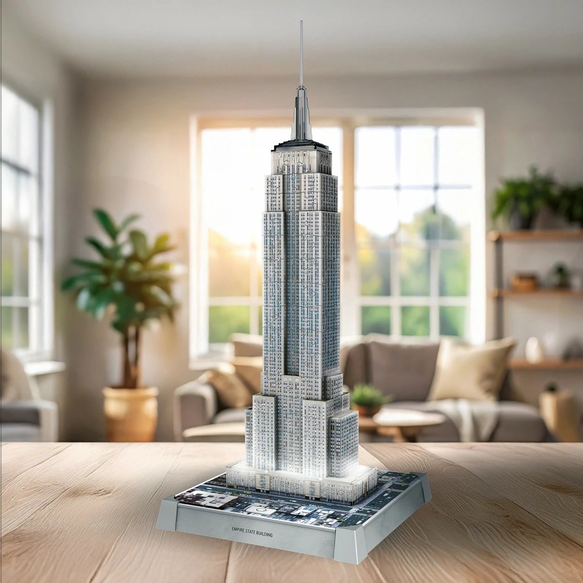 Puzzle 3D Ravensburger Empire State Building, 241 pjesë, me LED Puzzle 3D Ravensburger Empire State Building, 241 pjesë, me LED