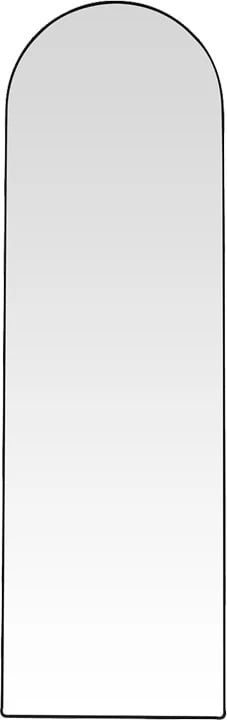 Pasqyrë dyshemeje Plaza I, alumin, ngjyrë e zezë, 50x28x160cm