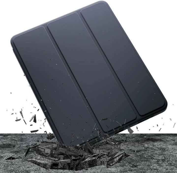 Mbështjellës tablet 3MK Soft Tablet Case, për iPad Pro 13" (M4, 7 gen.), i zi