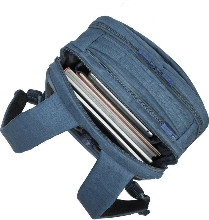 Çantë shpine RIVACASE NB Rucksack Biscayne 17.3" blu