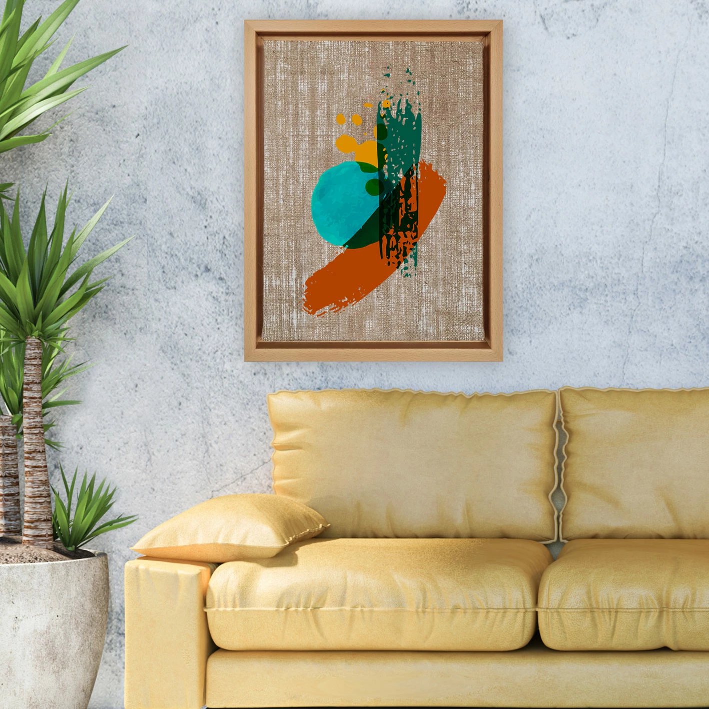 Pikturë dekorative në kanavacë, shumëngjyrëshe, Wallity, LNJ619825365712 - 96136, 96x136cm