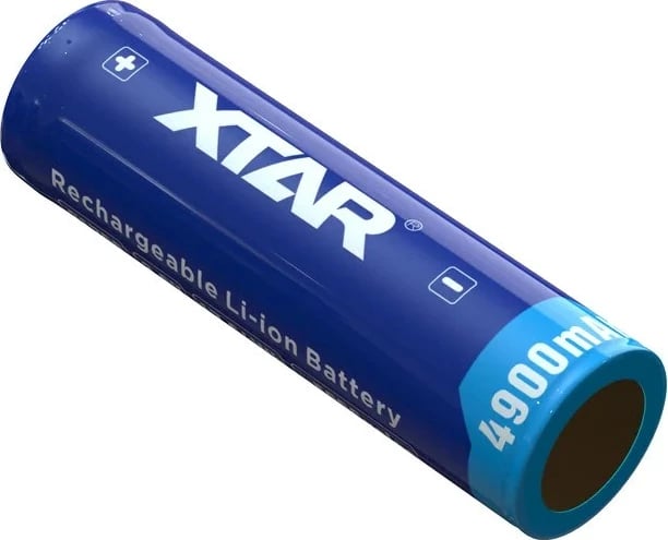 Bateri rikarikueshme XTAR 21700, 4900 mAh, 3.7V, Blu