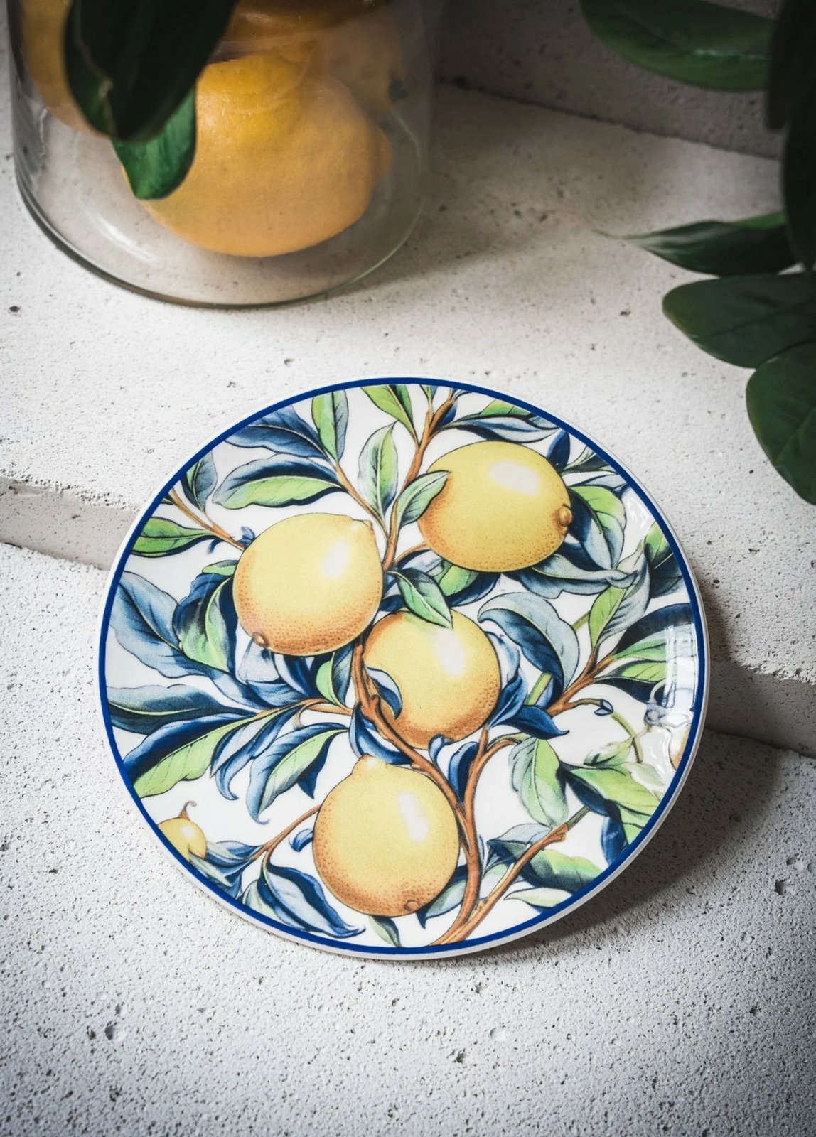 Set pjatash ëmbëlsirash qeramike (6 copë), Hermia, ODL0002