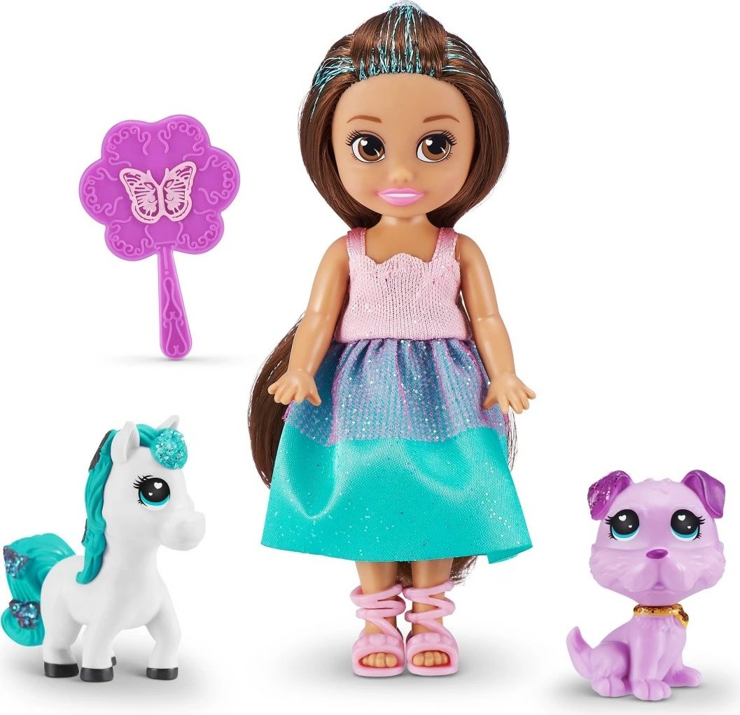 Kukull princeshë ZURU Sparkle Girlz 100522 me kafshë lodër, 12 cm Kukull princeshë ZURU Sparkle Girlz 100522 me kafshë lodër, 12 cm
