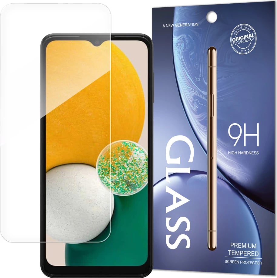 Xham i temperuar Hurtel për Samsung Galaxy A13 5G / A23 / A23 5G / M13, 9H, paketim zarf
