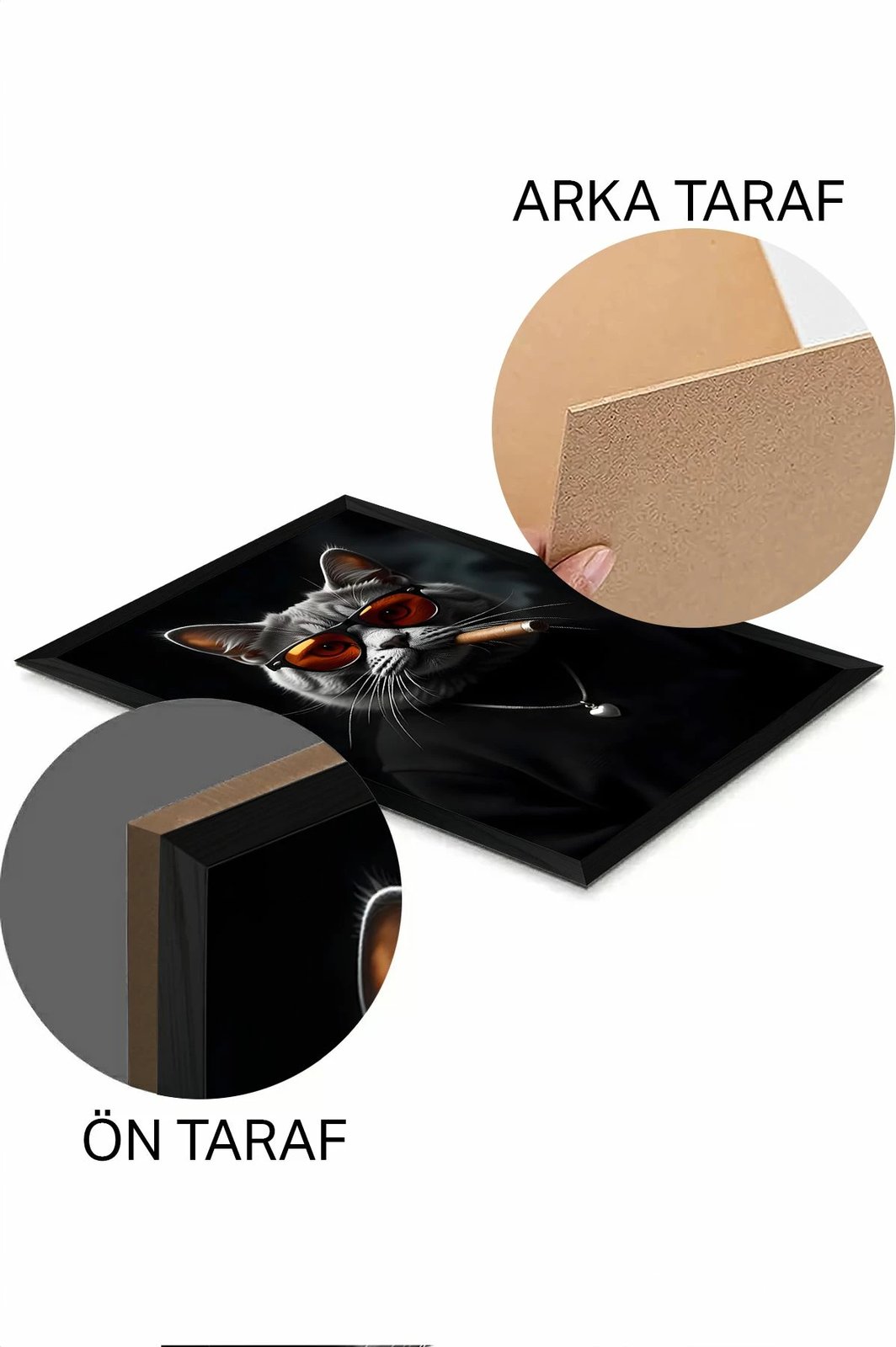 Pikturë dekorative, shumëngjyrëshe, Arthynmodel2030-2, 20x30cm