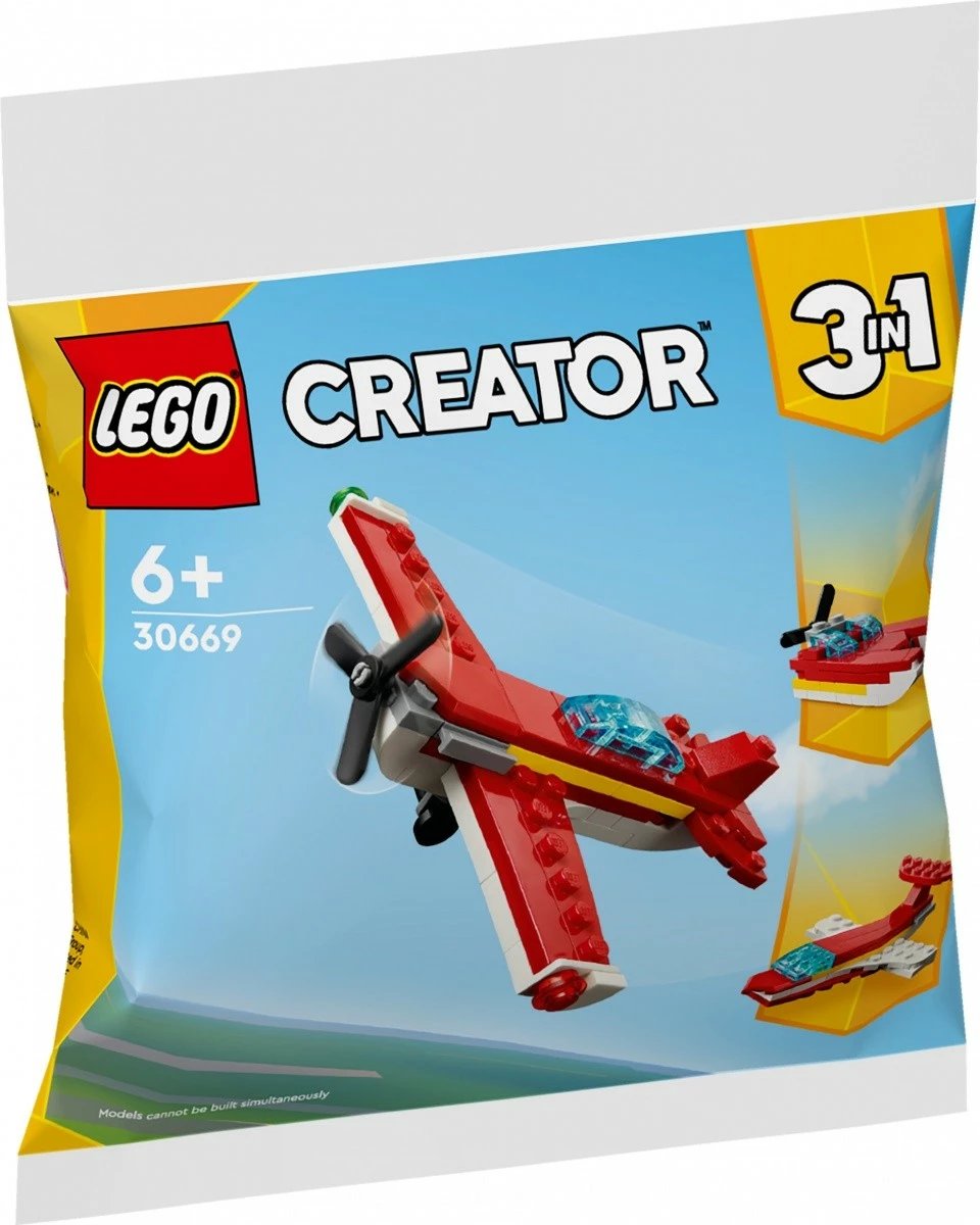Set ndërtimi LEGO Creator 30669, 51 pjesë, i kuq, 3-në-1