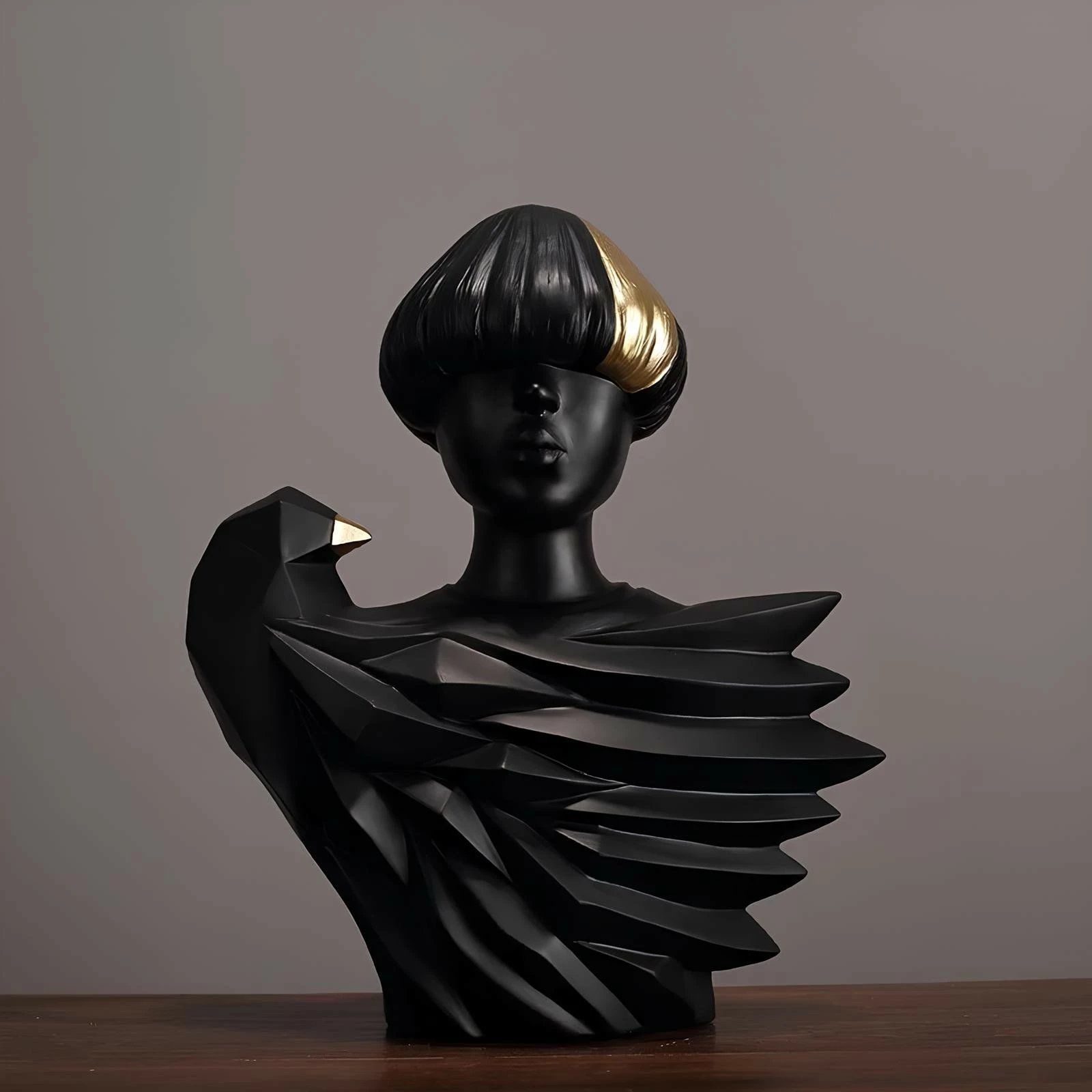 Objekt dekorativ Evila Originals, ngjyrë e zezë, CY0323 Objekt dekorativ Evila Originals, ngjyrë e zezë, CY0323