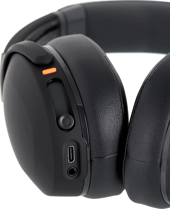 Kufje Skullcandy Crusher Evo, me dhe pa tela, për biseda/muzikë, USB Type-C, Bluetooth, ngjyrë e zezë Kufje Skullcandy Crusher Evo, me dhe pa tela, për biseda/muzikë, USB Type-C, Bluetooth, ngjyrë e zezë