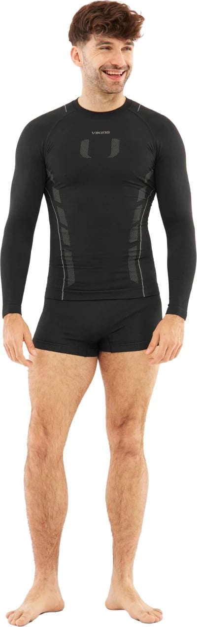 Të brendshme termike për meshkuj Viking, të zeza