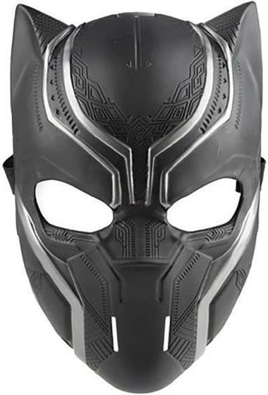 Maskë Black Panther NEXT, për Halloween, E zezë