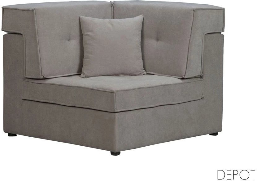 Kënd divani Mexico, ngjyrë PURO WIND 21, 101x101x83 cm