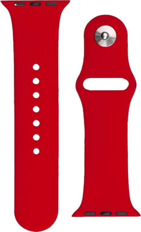 Rrip silikoni për orë Hurtel APS për Apple Watch Ultra/9/8/7/6/5/4/3/2/SE (45/44/42mm), Kuq