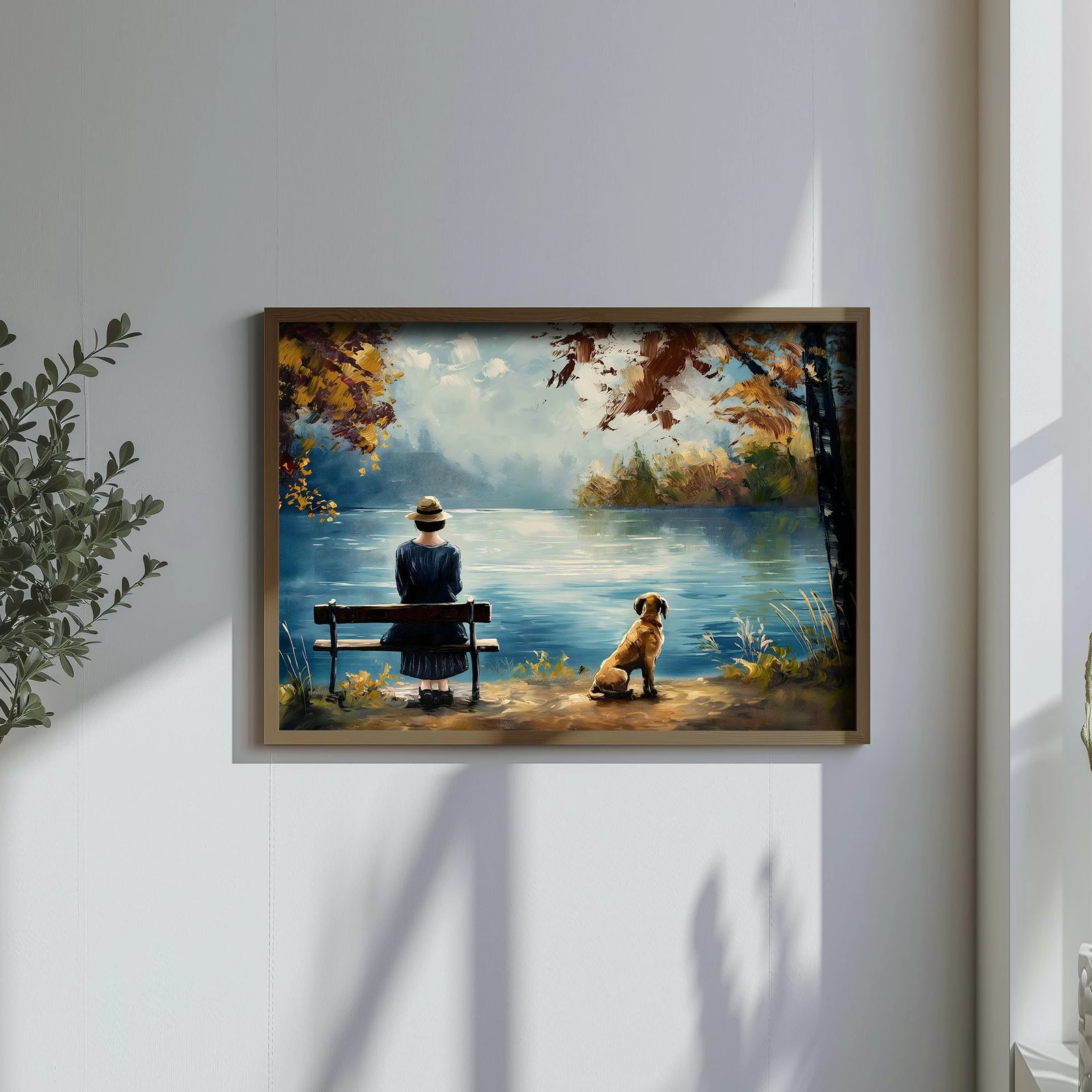 Pikturë dekorative me kornizë MDF, Wallity, GE169-L