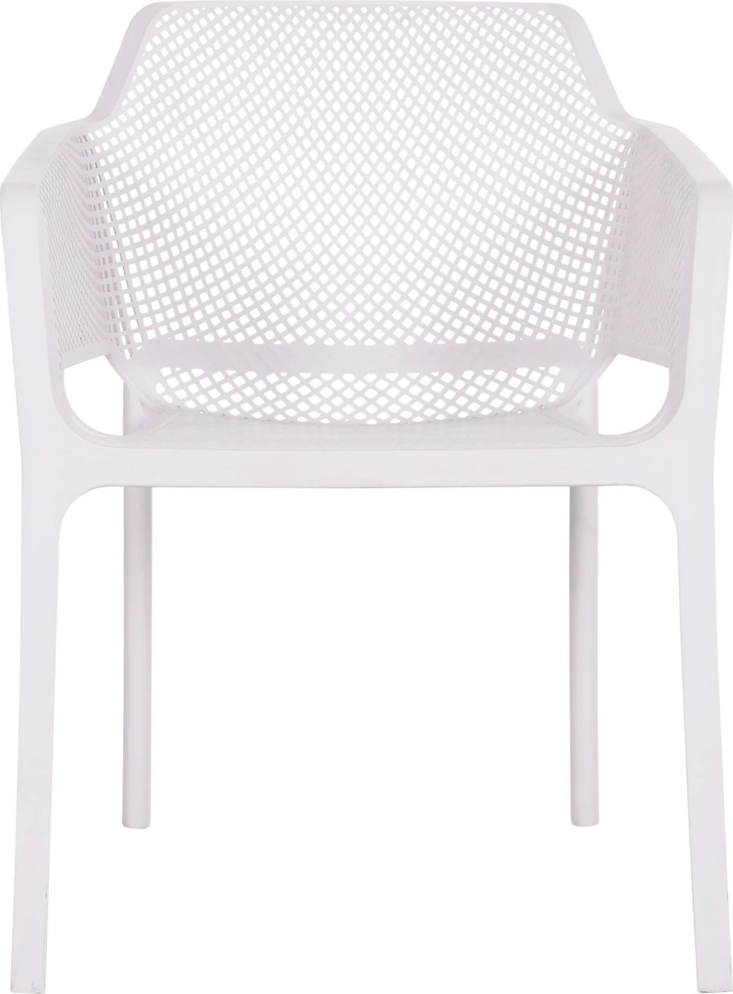 Karrige me krahë polipropileni, e bardhë, JOHN FH6103.01, 59x58x79.5cm