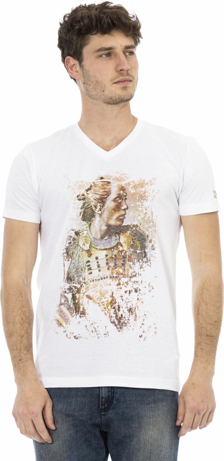 Maicë për meshkuj Trussardi, e bardhë