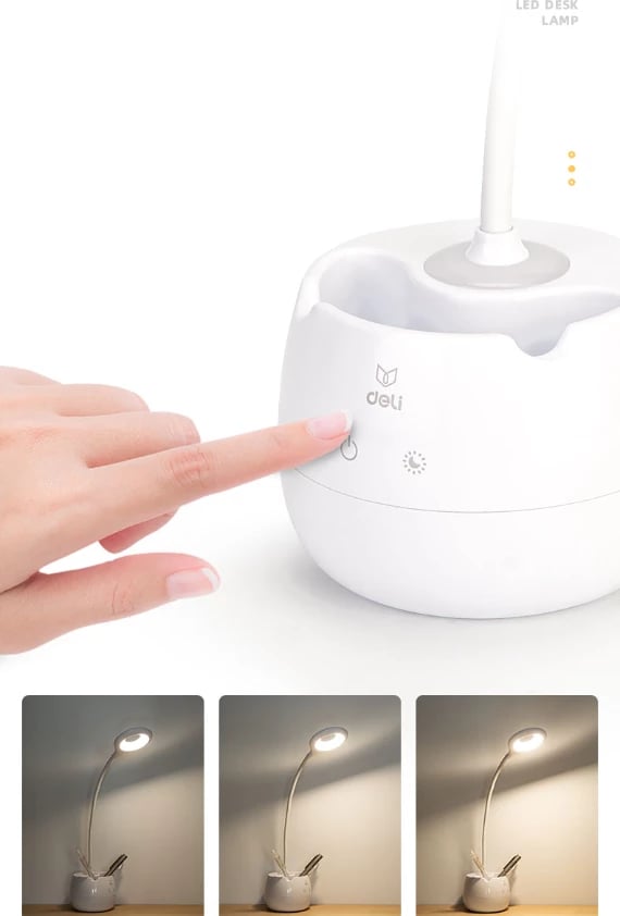 DELI Llambë Tavoline me mbajtëse lapsash