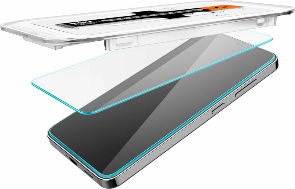 Xham i fortë mbrojtës Spigen Glas.tR EZ Fit për Samsung Galaxy S24/S25, 2 copë