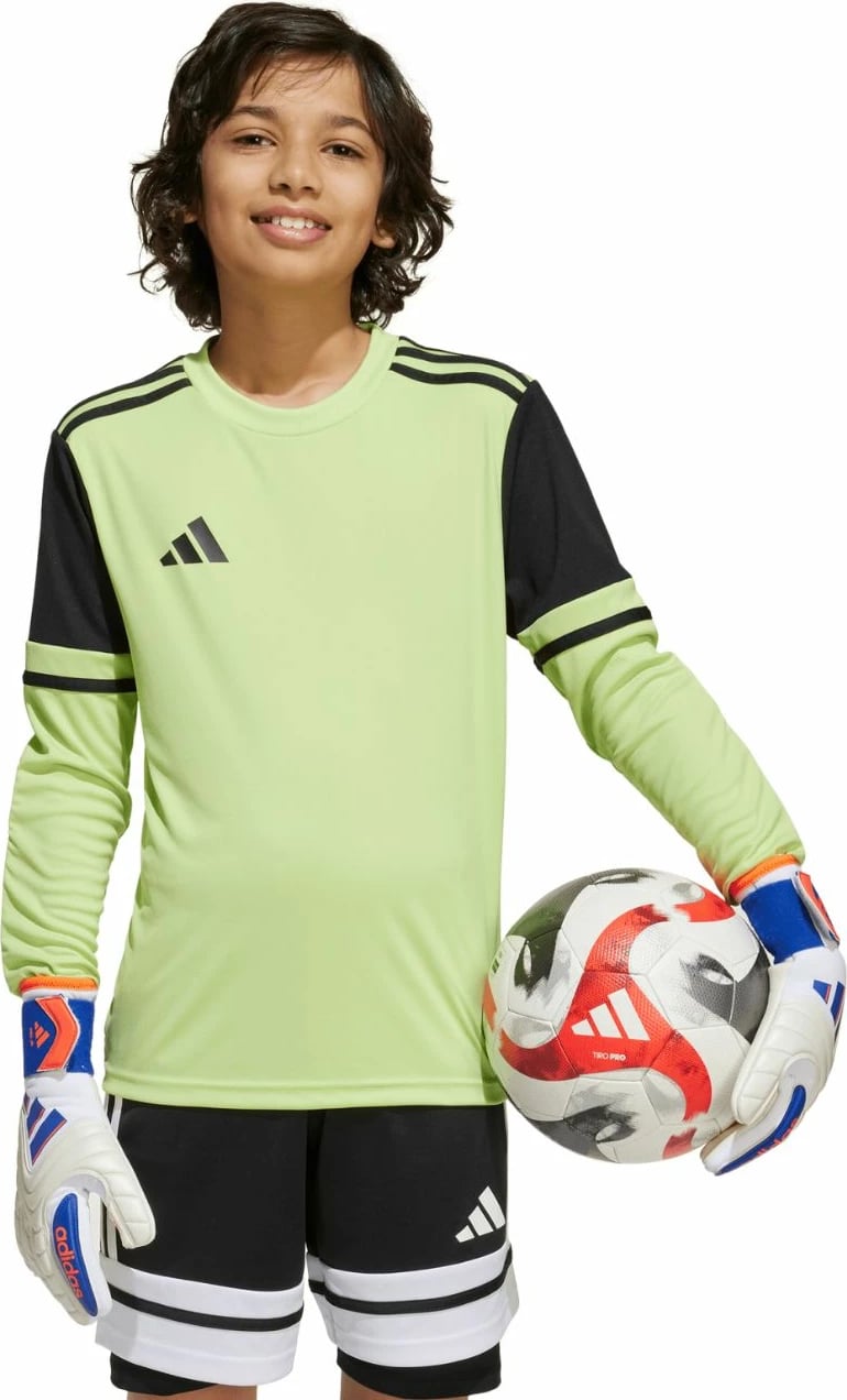 Fanellë portieri për fëmijë adidas, e gjelbër
