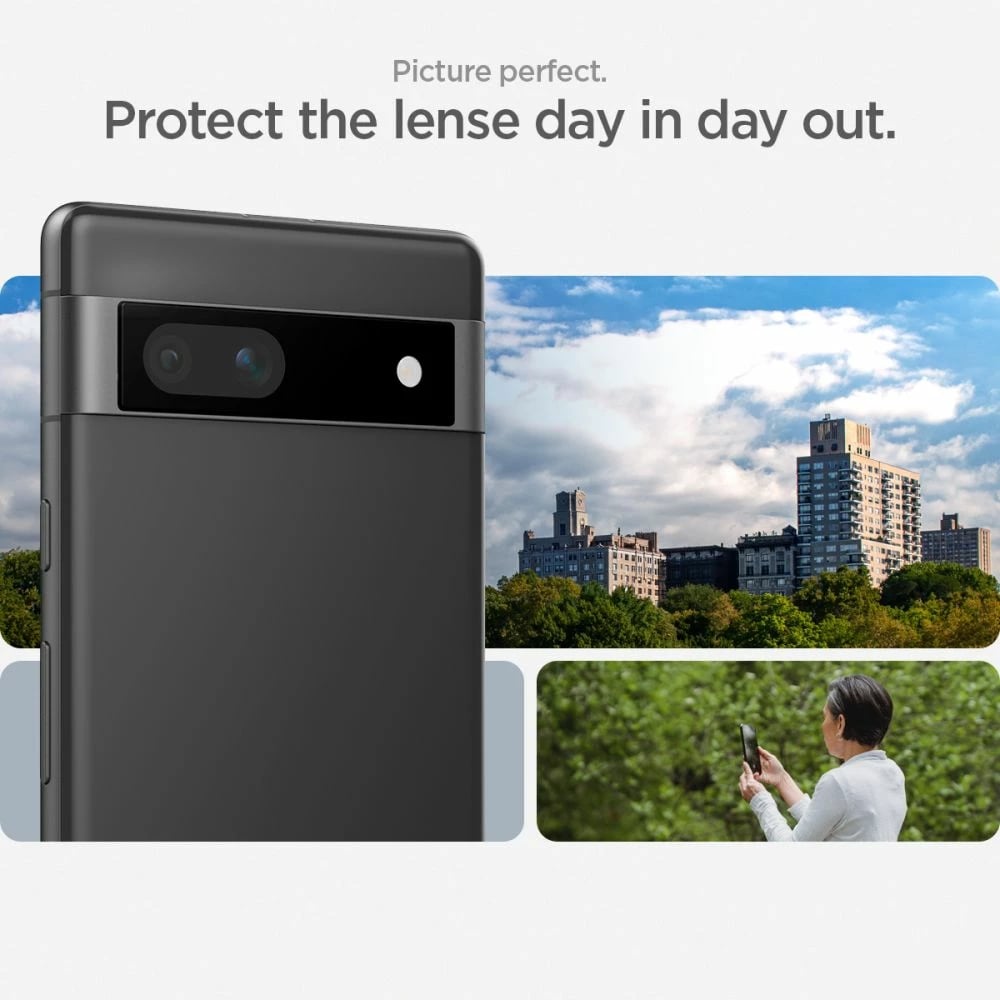 Mbrojtës xhami për kamerë Spigen Glas.tR EZ Fit Optik, për Google Pixel 7a, 2 copë, Zi Mbrojtës xhami për kamerë Spigen Glas.tR EZ Fit Optik, për Google Pixel 7a, 2 copë, Zi