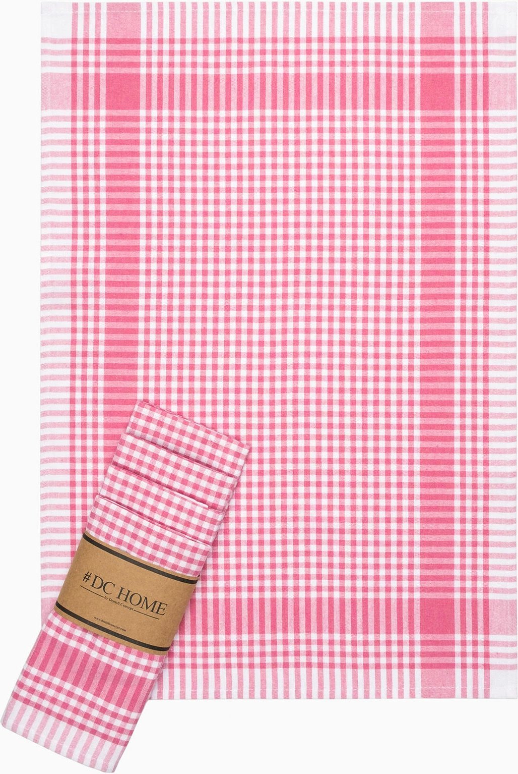 Set peshqirësh për duar (5 copë), Hermia, Poti, rozë