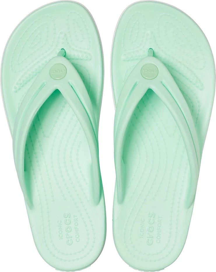 Flip-flop për femra Crocs, të gjelbra