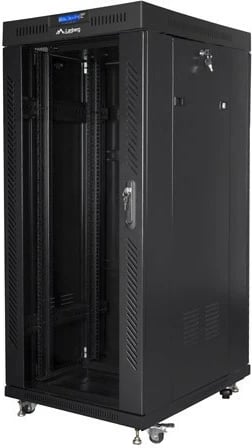 Kasë RACK Lanberg FF01-8027-12BL, 27U, 800x1000mm, e zezë