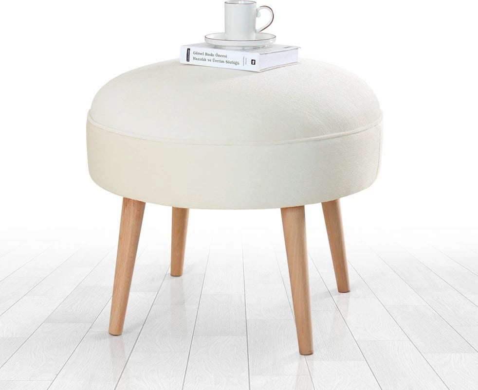 Puf krem Atelier del Sofa, Romley