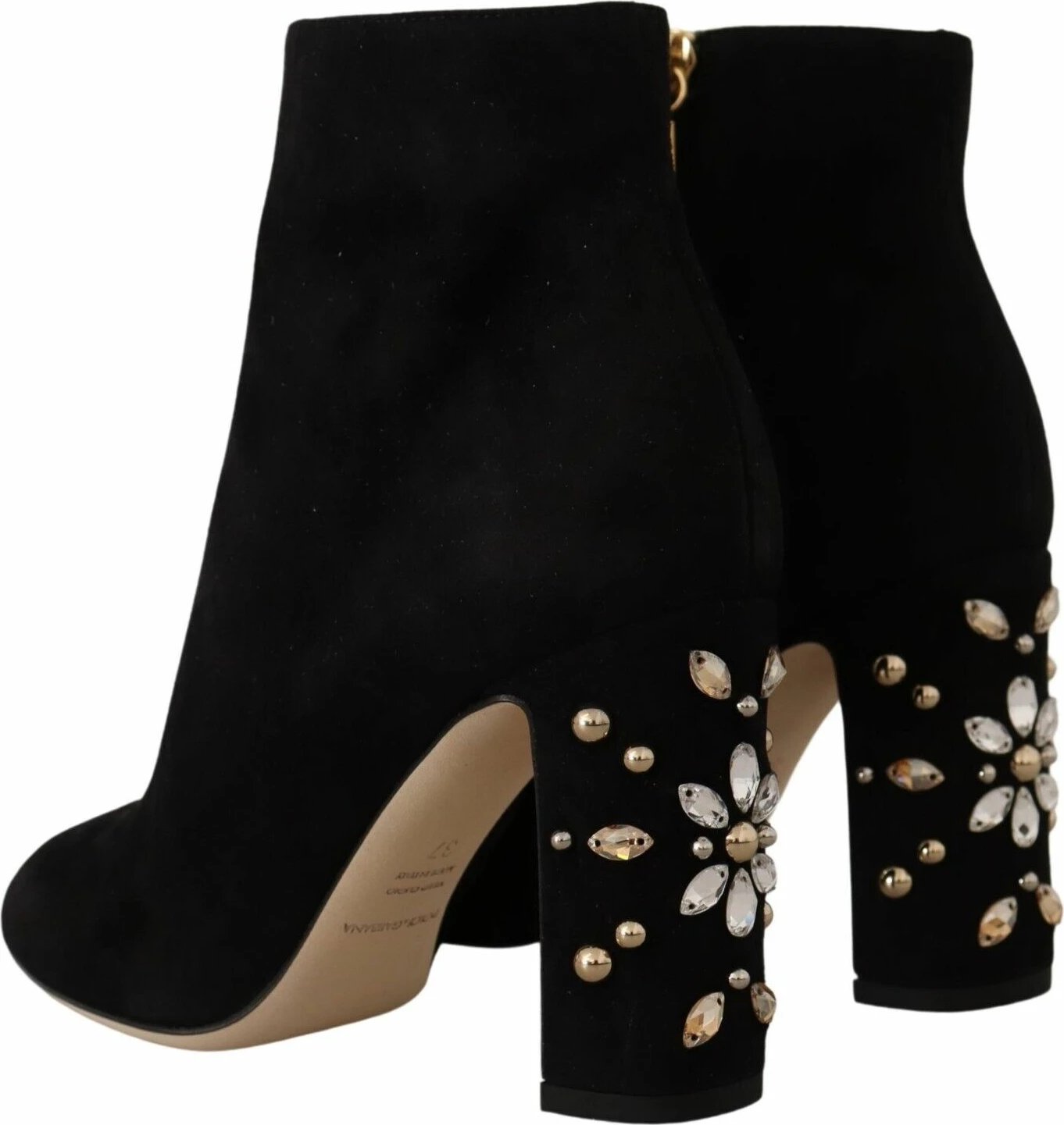 Çizme me taka për femra Dolce & Gabbana, të zeza