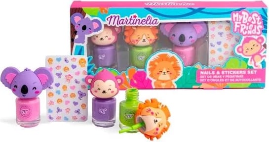Set llak për thonj Martinelia My Best Friends Nails & Sticker unisex
