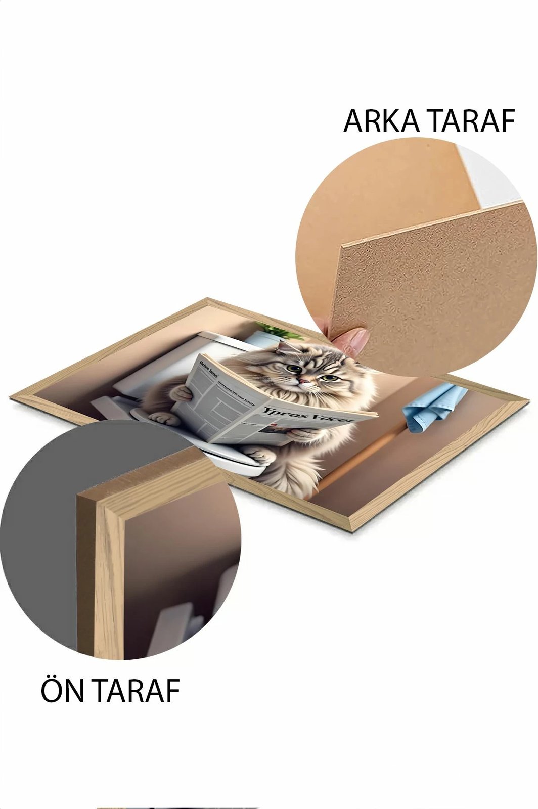 Pikturë dekorative, shumëngjyrëshe, Wallity, Arthynmodelyty2030-12, 20x30cm