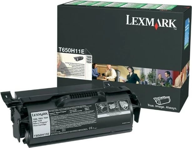Toner Lexmark T650H11E, i zi, 25000 faqe