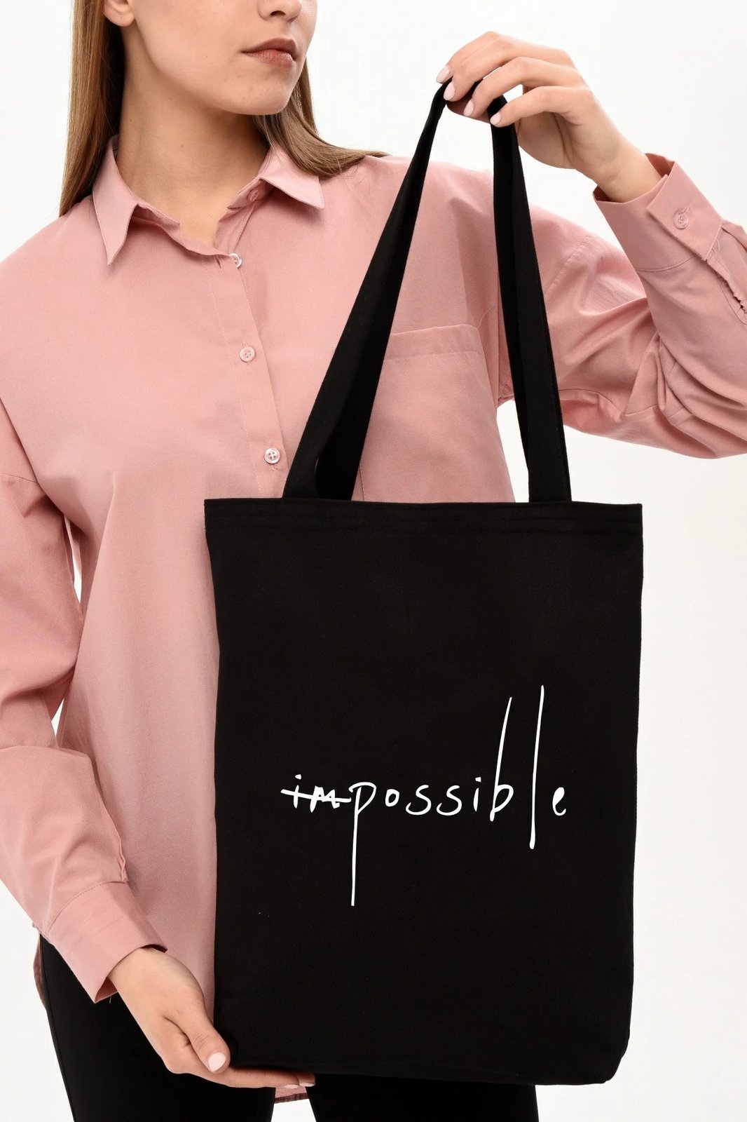 Çantë tote Zoozie Bags, e zezë, 1508