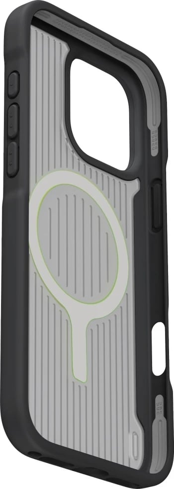 Mbështjellës UNIQ Combat Active Magclick Charging për iPhone 16 Pro Max, i zi