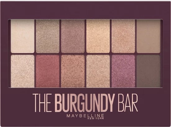 Paletë për sy Maybelline The Burgundy Bar 04 Burgundy, burgundy