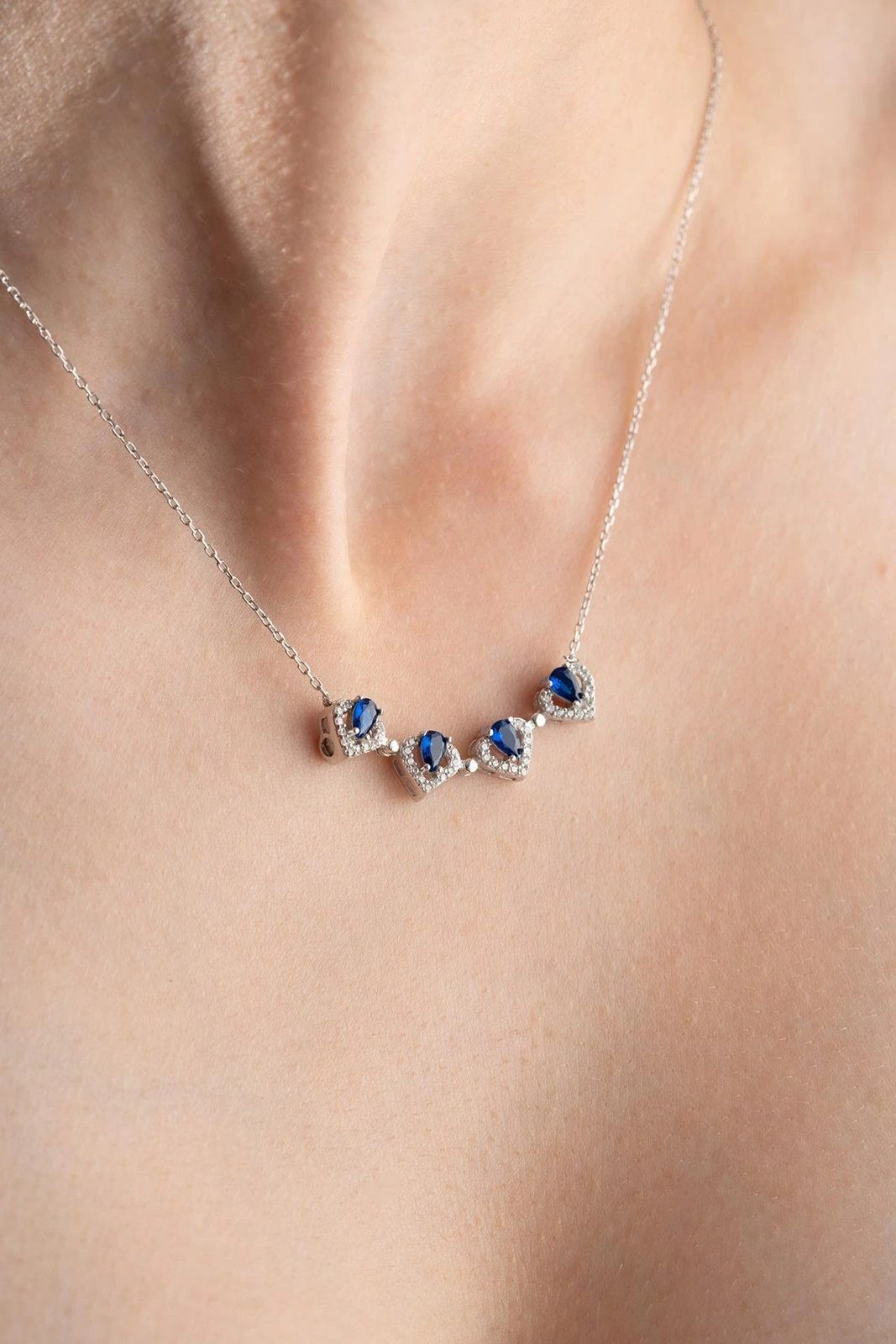 Vathë argjendi me gurë të kaltër dhe të bardhë, Jumeon, NRZ999182