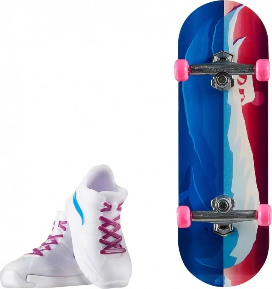 Deskorollkë gishti Hot Wheels Skate Glacier Grind me këpucë gishti, shumëngjyrëshe