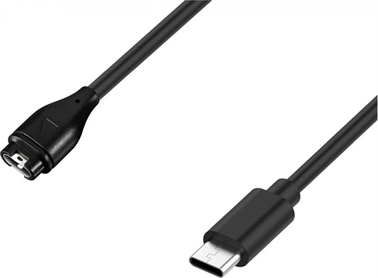 Karikues magnetik për Garmin, Hurtel, USB-C, 1m, zi