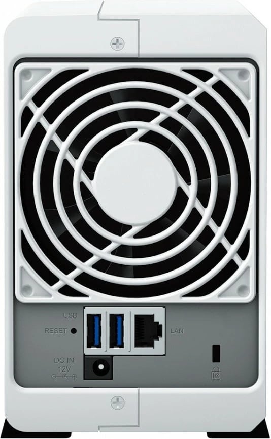 Kasë rrjeti Synology DS223J, 2x HDD, 1 GB RAM, Bardhë