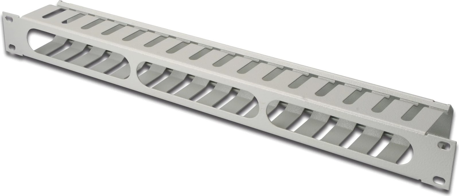 DIGITUS Panel menaxhimi kabllosh me kapak të heqshëm për kabina 483 mm (19”), 1U